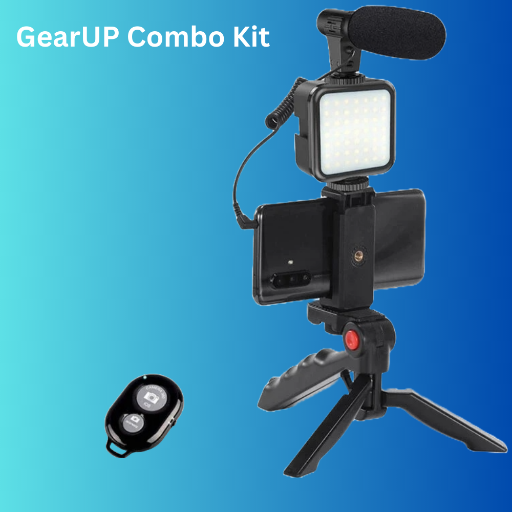 GearUP Vlogging Combo Kit