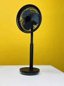 Xiaomi AISOLOVE F5 Pro Rechargeable Fan 4000mAh with Swing & Extendable- Black Color