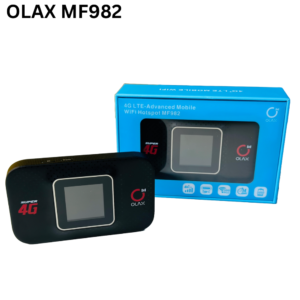 OLAX MF982 4G LTE Pocket Router – Black Color