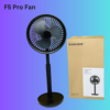 Xiaomi AISOLOVE F5 Pro Rechargeable Fan 4000mAh with Swing & Extendable- Black Color